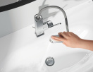 Смеситель для раковины GROHE Plus, L-size, хром (23843003)