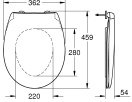 Комплект инсталляции GROHE Rapid SL 3 в 1 с унитазом Bau Ceramic и сиденьем (NW0108)