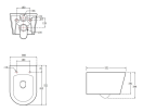 Комплект инсталляции GROHE Rapid SL 38772SH0 с унитазом Aquatek ОБЕРОН AQ1365T-00 и сиденьем с микролифтом (NW0255)