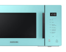 Микроволновая печь Samsung MG23T5018AN/BW Bespoke с грилем и стеклянной панелью, 23 л, мятный