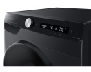 Стиральная машина Samsung WW80AG6L28BBLP с автодозировкой средства для стирки 8 кг, черный