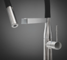 Смеситель для кухни GROHE Essence c профессиональным изливом, суперсталь (30503DC0)