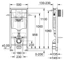 Готовый набор для туалета GROHE Euro Ceramic (NW0016-1)