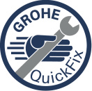 Термостат для душа GROHE Precision Flow QuickFix с душевым гарнитуром, хром (34842000)