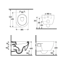 Комплект инсталляции GROHE Rapid SL 38772SH0 с унитазом AQUAme AQM2011 и сиденьем с микролифтом (NW0290)