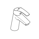 Смеситель для раковины GROHE Eurosmart, M-size, хром (23324001)