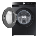 Стиральная машина Samsung WW80AG6S28ABLP с программой ускоренной стирки 8 кг, фантомный черный