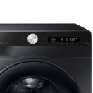 Стиральная машина Samsung WW80AG6S28ABLP с программой ускоренной стирки 8 кг, фантомный черный