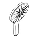 Ручной душ GROHE Rainshower SmartActive 150, 9,5 л/мин, 3 режима, хром (26590000)