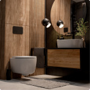 Комплект инсталляции GROHE Rapid SL NW0145/S с унитазом AQUAme AQM2013PRO и сиденьем с микролифтом, смыв Invisible (NW0280)