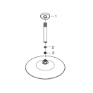 Верхний душ GROHE Euphoria SmartControl 260 , 9,5 л/мин, 3 режима, 142 мм, хром (26461000)