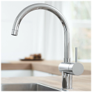 Смеситель для кухни GROHE Minta, хром (32917000/U), уцененный товар