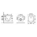 Комплект инсталляции GROHE Rapid SL 38772SH0 с унитазом AQUAme AQM2002L и сиденьем с микролифтом, смыв Quiet (NW0283)