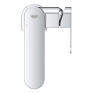 Смеситель для раковины GROHE Plus, размер M, с донным клапаном, хром (23872004)