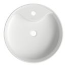 Раковина накладная Aqueduto ESPIRAL, D460, белый глянцевый (ESP0610)