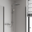 Душевая система GROHE Tempesta Cosmopolitan 250 CUBE с переключателем потоков, хром (26694000)