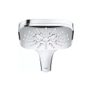 Душевой гарнитур GROHE Rainshower SmartActive 130 Cube с мыльницей, 3 режима струи, душевая штанга 900 мм, 9,5 л/мин, хром (26587000)