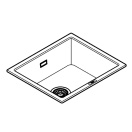 Мойка GROHE K700U с одной чашей, 533 x 457 мм, серый гранит (31654AT0)