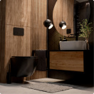 Комплект инсталляции GROHE Rapid SL NW0145/S с унитазом AQUAme AQM2002MB и сиденьем с микролифтом (NW0272)