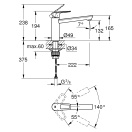Смеситель для кухни GROHE BauLoop, хром (31706000/UB), уцененный