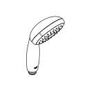 Ручной душ GROHE New Tempesta, 3 режима, хром/белый (28419002)