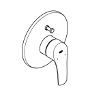 Смеситель для ванны GROHE Eurosmart в комплекте с монтажной частью, хром (33305003/U), уцененный товар