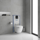 Комплект инсталляции GROHE Rapid SL 3 в 1 для подвесного унитаза, черный глянец (39940000)