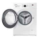 Стиральная машина Samsung Ecobubble WW65AG4S21CELD узкая 6,5 кг, белый