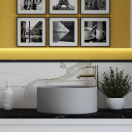 Комплект инсталляции GROHE Rapid SL NW0145/S с унитазом Aqueduto OVO OVOT2130 и раковиной Aqueduto ESPIRAL D400 ESP0130 (NW0607)