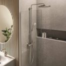 Душевая система GROHE Euphoria System 310 с термостатом для душа, суперсталь (26075DC0/U), уцененный товар