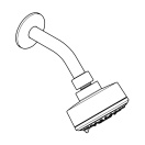 Верхний душ GROHE New Tempesta Cosmopolitan 100, 9,5 л/мин, 4 режима, хром (27869001)