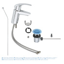 Смеситель для раковины GROHE Eurosmart, S-Size, хром (32926002)