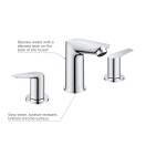 Смеситель для раковины GROHE BauEdge, хром (20473001)