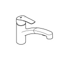 Смеситель для кухни GROHE Eurosmart с вытяжным душем, суперсталь (30305DC1)