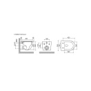 Комплект инсталляции GROHE Solido 3 в 1 с унитазом Метрополь CN4002T и звукоизоляционным комплектом (NW0783)