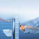 Комплект инсталляции GROHE Rapid SL 38772SH0 с унитазом Aqueduto OVO OVO0130 и раковиной Aqueduto ESPIRAL D400 ESP0130 (NW0400)