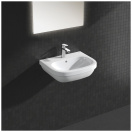 Раковина GROHE Euro Ceramic + Смеситель для раковины GROHE Eurosmart Cosmopolitan с донным клапаном (NC0004)