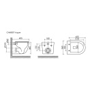 Комплект инсталляции GROHE Rapid SL 3 в 1 с унитазом Тренд CN4008T и звукоизоляционным комплектом (NW0792)