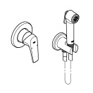 Готовый комплект для гигиенического душа скрытого монтажа GROHE BauFlow, хром (29328000)