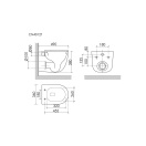 Комплект инсталляции GROHE Rapid SL 3 в 1 с унитазом Вога CN4012T и звукоизоляционным комплектом (NW0840)