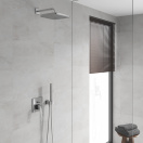 Душевая система GROHE Eurocube, с верхним душем Tempesta 250 Cube, хром (25239000)