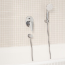 Смеситель для ванны GROHE BauEdge в комплекте с монтажной , хром (29039001)