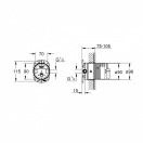 Встраиваемая часть верхнего душа GROHE Rainshower (26483000)