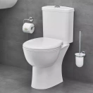 Унитаз напольный GROHE Bau Ceramic с бачком и сиденьем, альпин-белый (39604000)