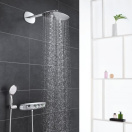 Верхний душ GROHE Rainshower 360 MONO с душевым кронштейном, 1 режим, 450 мм, хром (26450LS0)