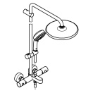 Душевая система GROHE Tempesta Cosmopolitan System 250 с термостатом для ванны, хром (26672000)
