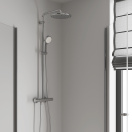 Душевая система GROHE Tempesta Cosmopolitan System 250 с термостатом для душа, хром (26670000)