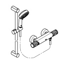 Термостат для душа GROHE Grohtherm 1000 Performance с душевым гарнитуром, хром (34834000)