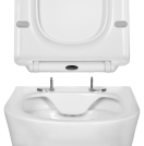 Комплект инсталляции GROHE 38775001 с унитазом Aquatek АЛЬФА и сиденьем с микролифтом (NW0188)