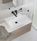 Раковина подвесная GROHE Euro Ceramic 55 см без отверстия под смеситель, альпин-белый (102431SH00)